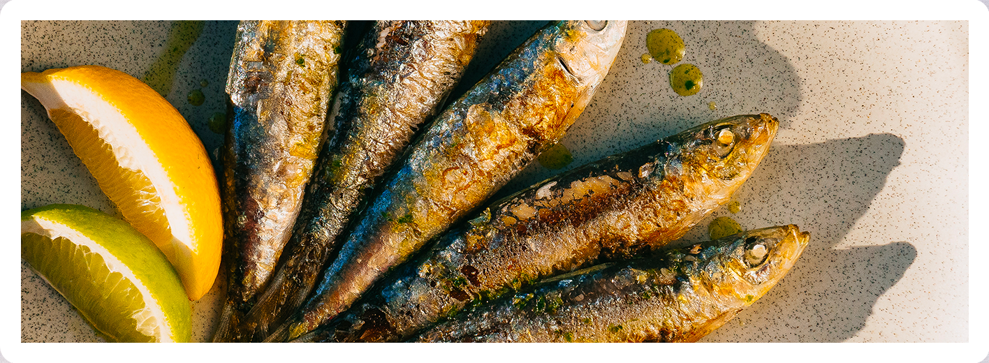 sardines grillées